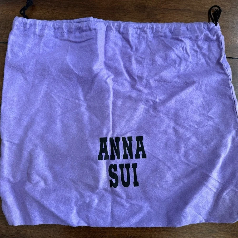 Anna Sui purple drawstring dust bag - Picture 1 of 2